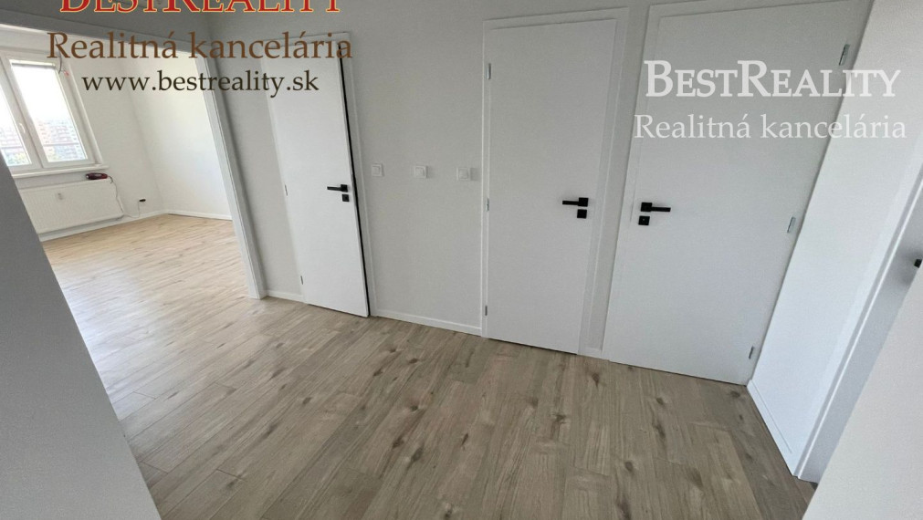 3 izbový byt na predaj, kompletná rekonštrukcia. nepriechodné izby, loggia, Klimatizácia, pekný výhľad Petržalka www.bestreality.sk