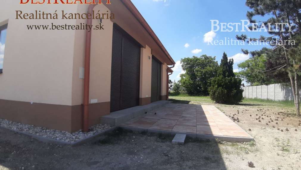 5 izbový rodinný dom na PREDAJ, Novostavba, terasa, pozemok 1403 m2, 25 km od Bratislavy, Lehnice www.bestreality.sk