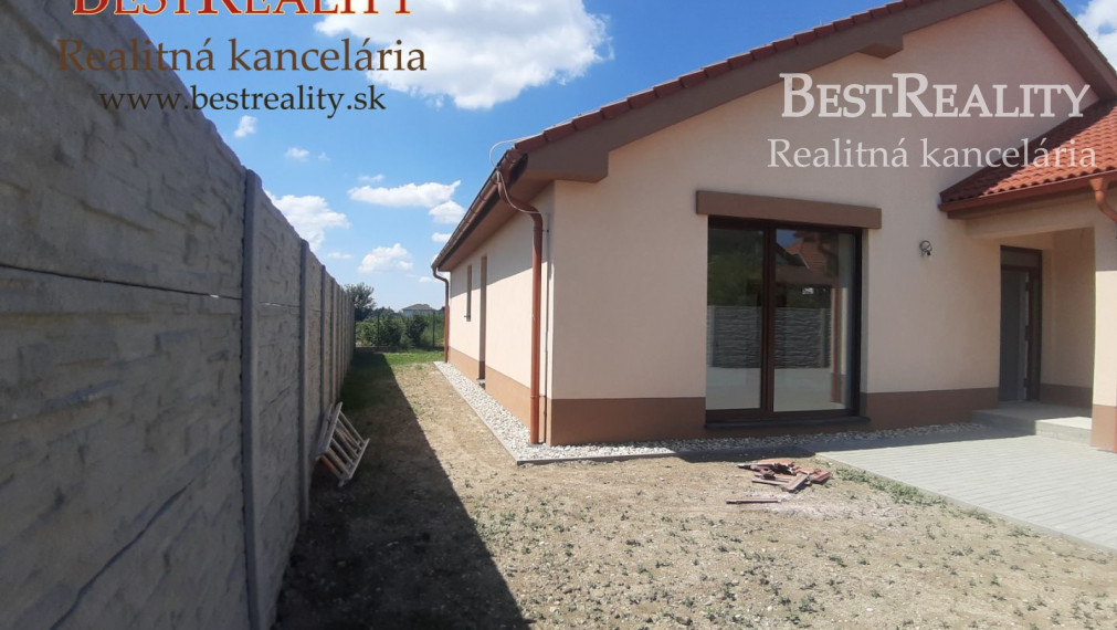 5 izbový rodinný dom na PREDAJ, Novostavba, terasa, pozemok 1403 m2, 25 km od Bratislavy, Lehnice www.bestreality.sk
