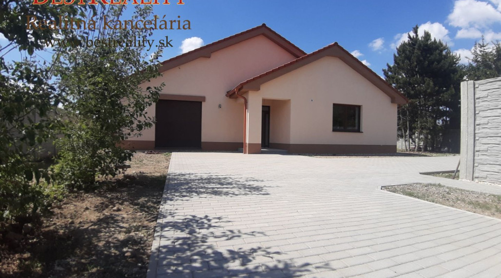 5 izbový rodinný dom na PREDAJ, Novostavba, terasa, pozemok 1403 m2, 25 km od Bratislavy, Lehnice www.bestreality.sk